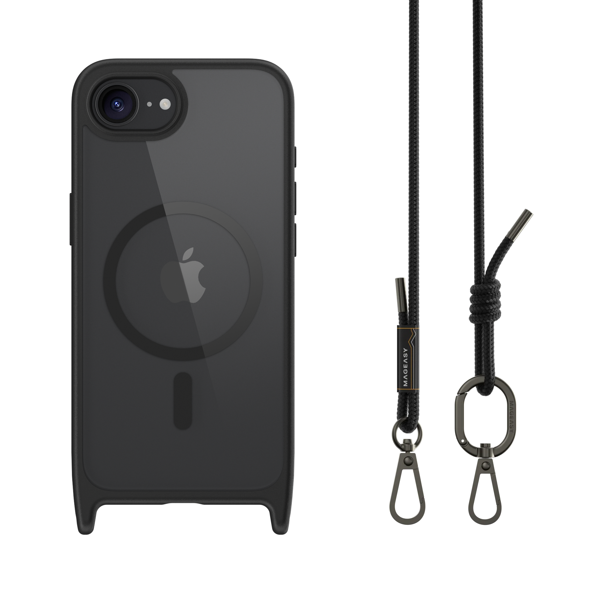 まさまさ　kondo Racing スマホケース Roam M + Strap Shockproof Protective Case with Lanyard for iPhone
