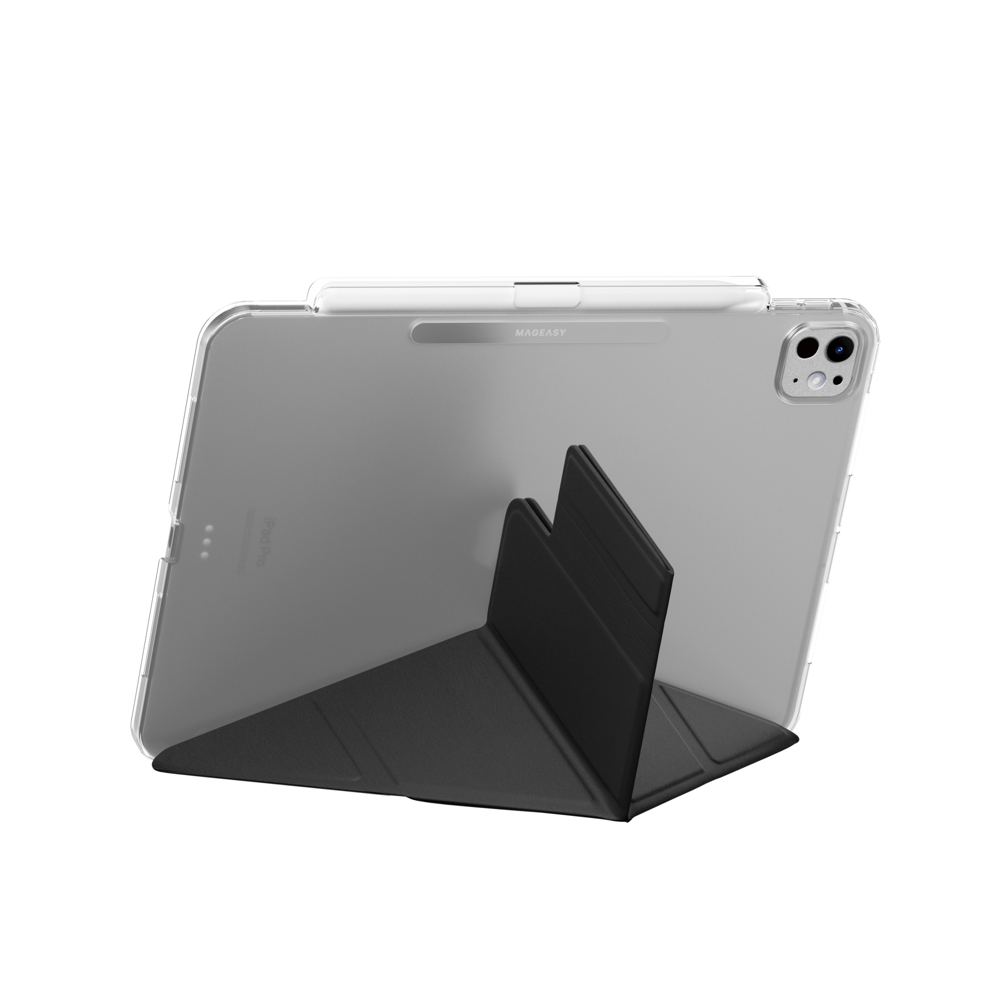 iPadmini6,Applepencil,smart folio,マグフェイス Facet with Pencil Holder Folding Folio iPad Case – MAGEASY Business