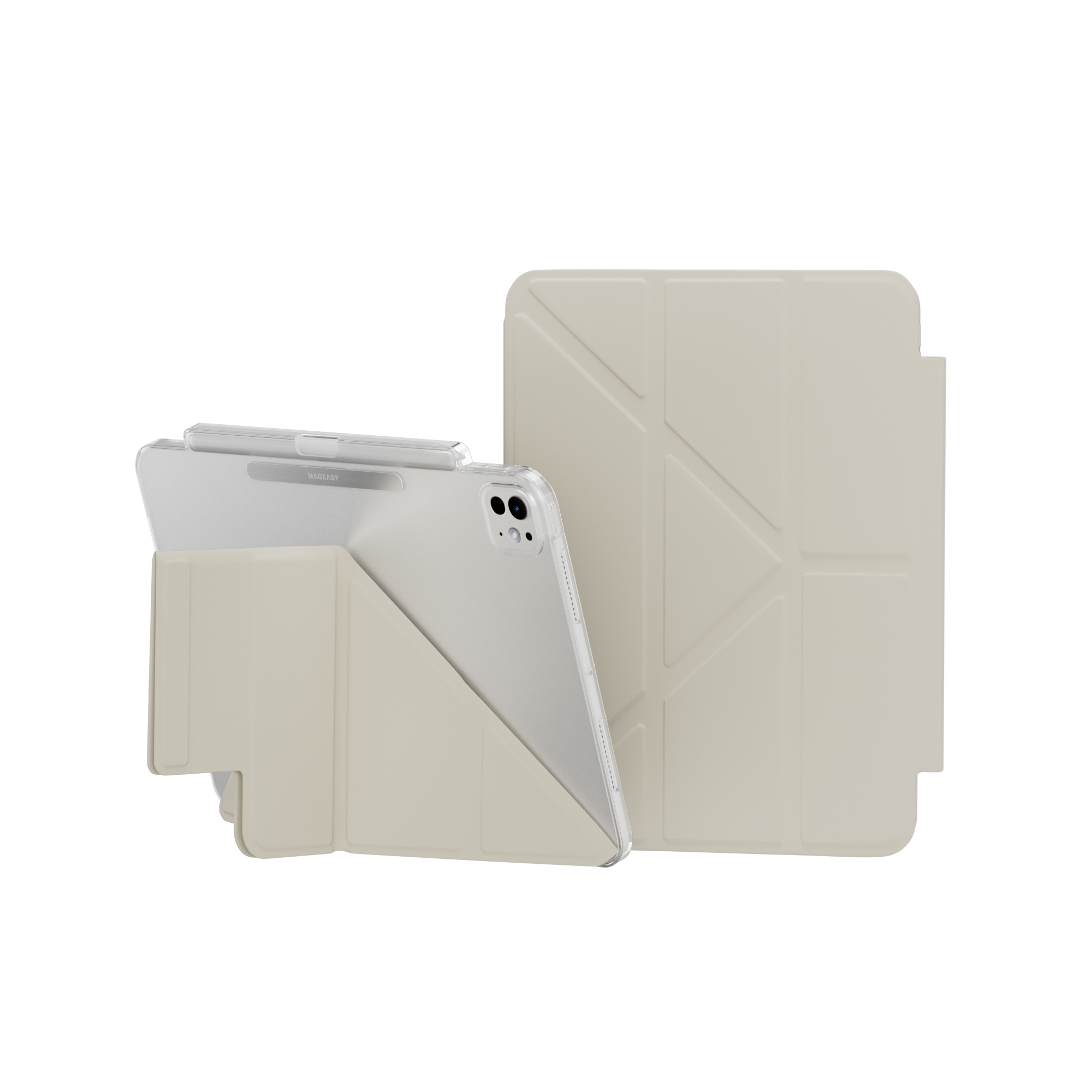 iPadmini6,Applepencil,smart folio,マグフェイス Facet with Pencil Holder Folding Folio iPad Case – MAGEASY Business