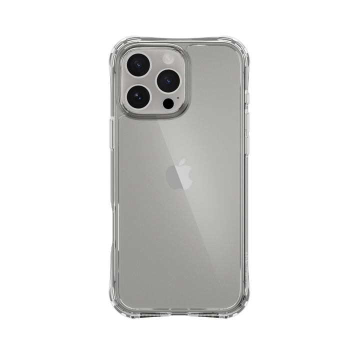 Atoms Shockproof Protective Clear iPhone 16 Case | MagSafe