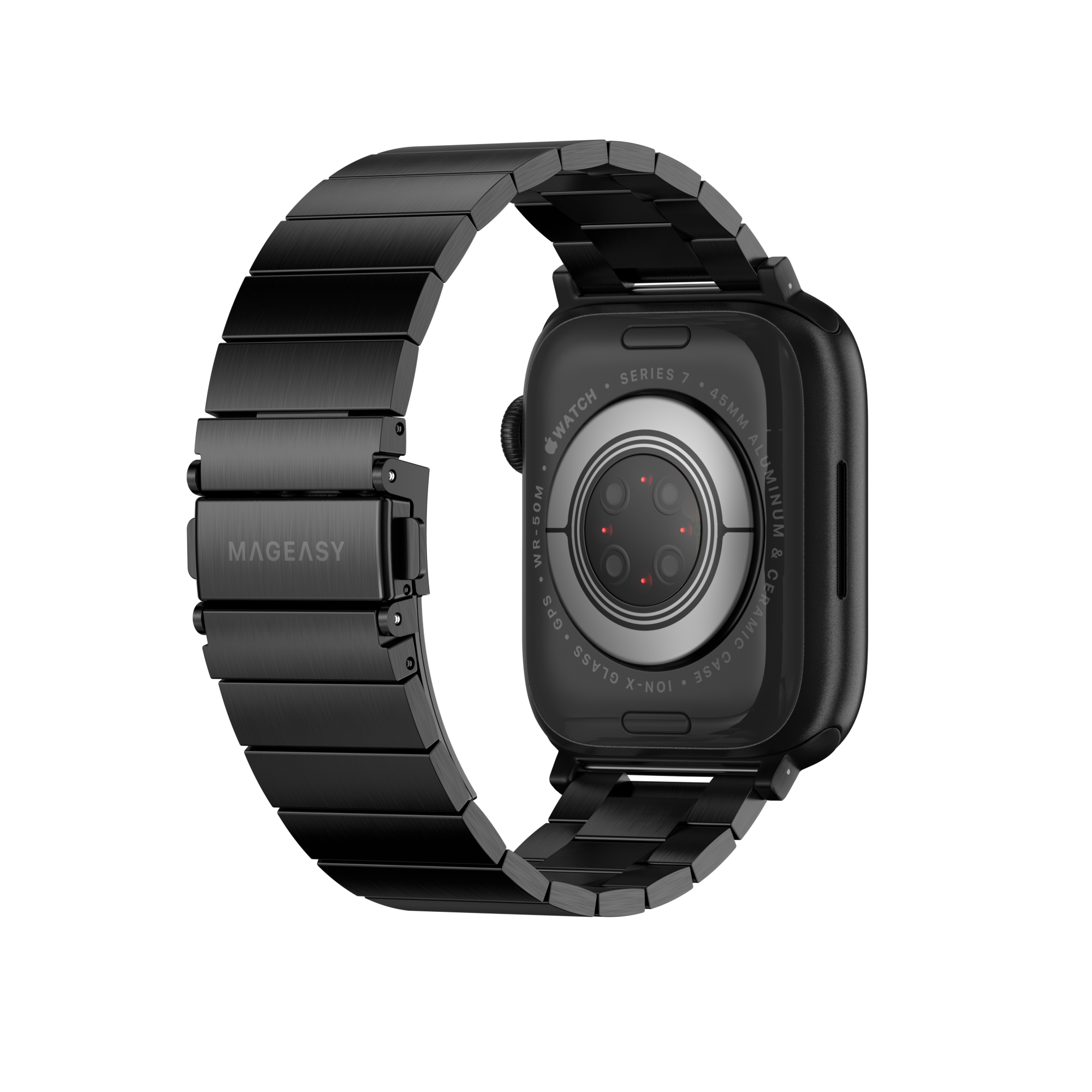 Maestro Stainless Steel Apple Watch Band – MAGEASY Business