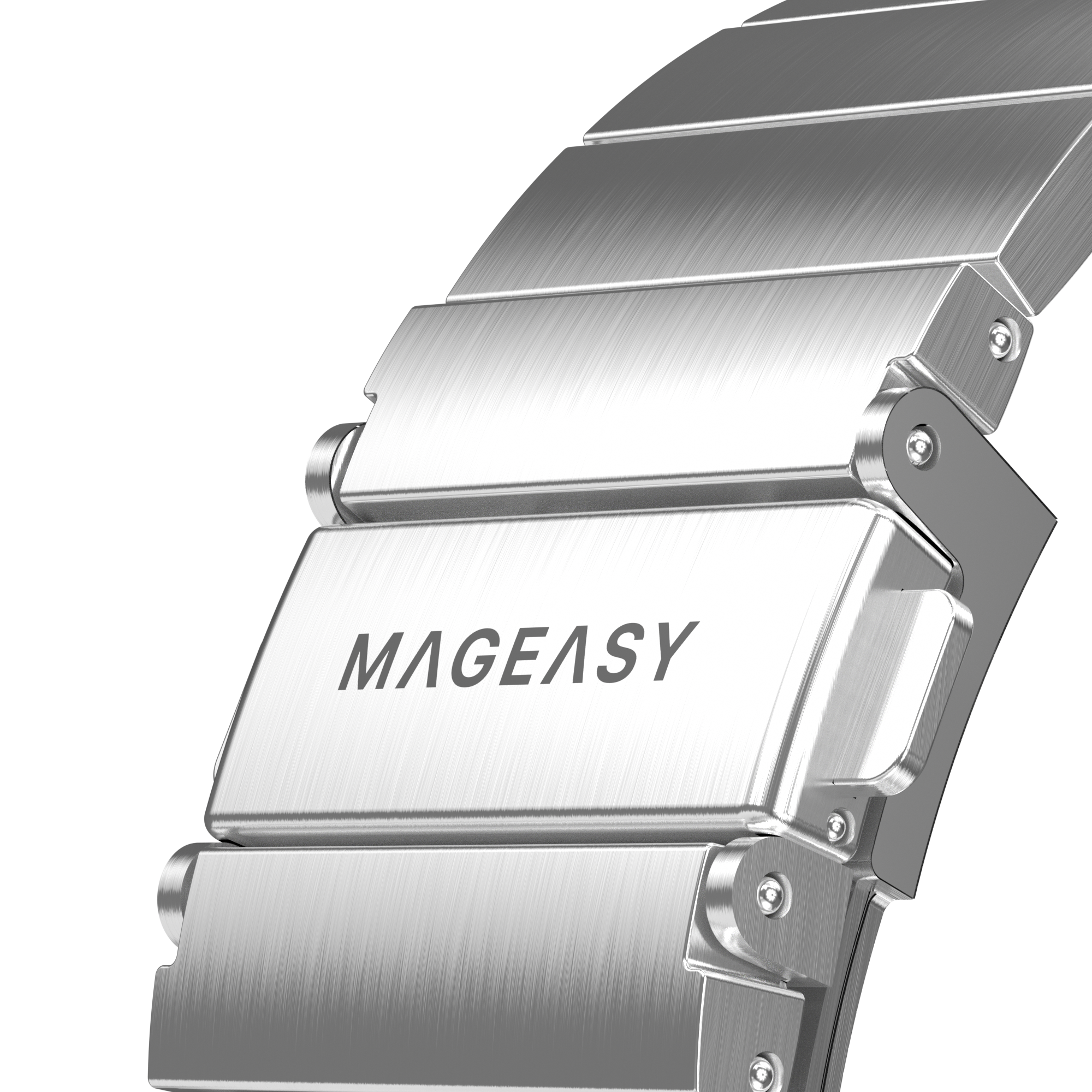 Maestro Stainless Steel Apple Watch Band – MAGEASY Business