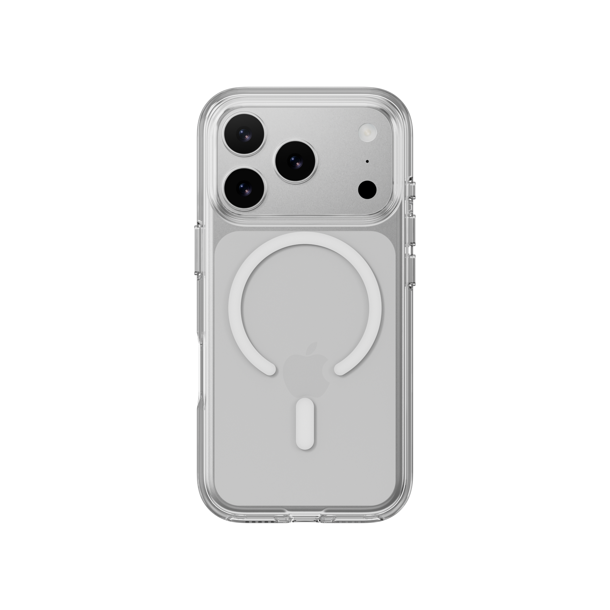 Bright M Never Yellowing Protective Clear Case for iPhone 17