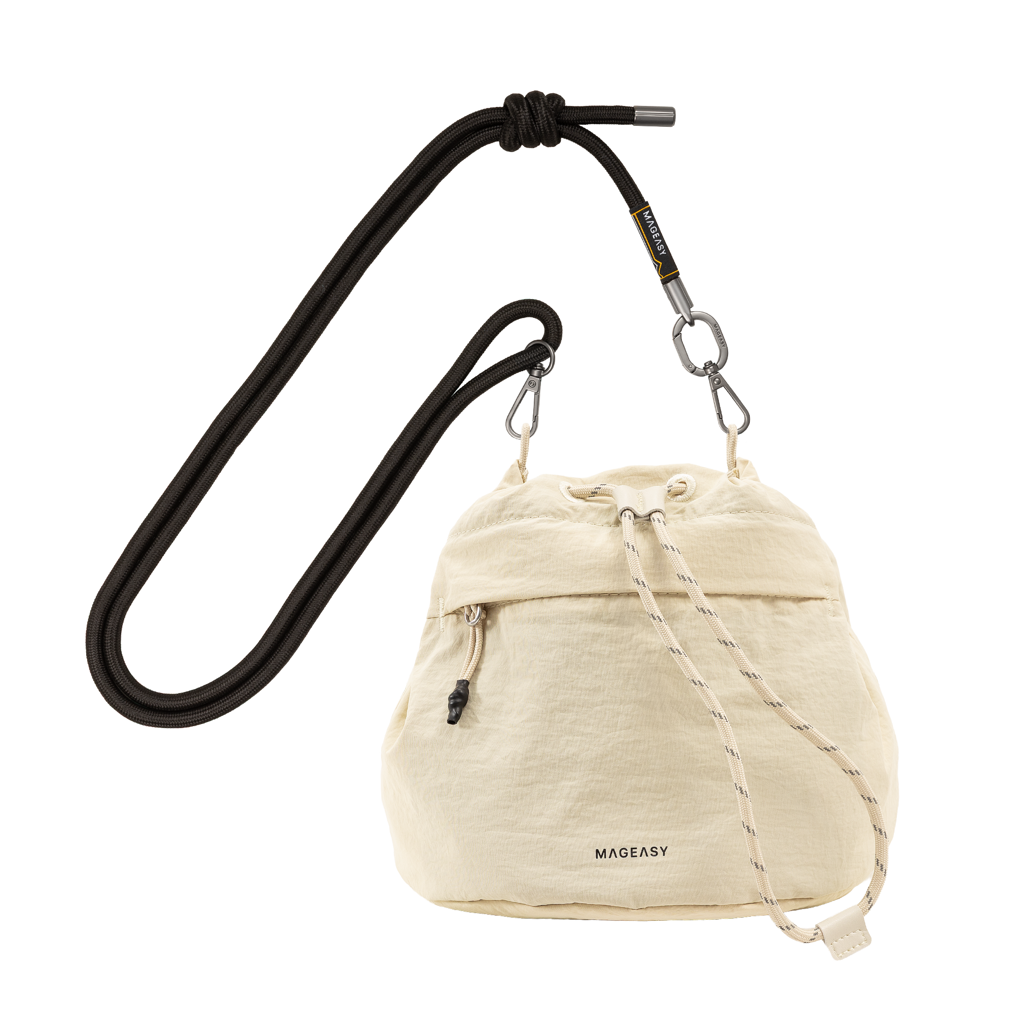 Flip Bucket Crossbody Bag + Strap Phone Lanyard 8.3mm