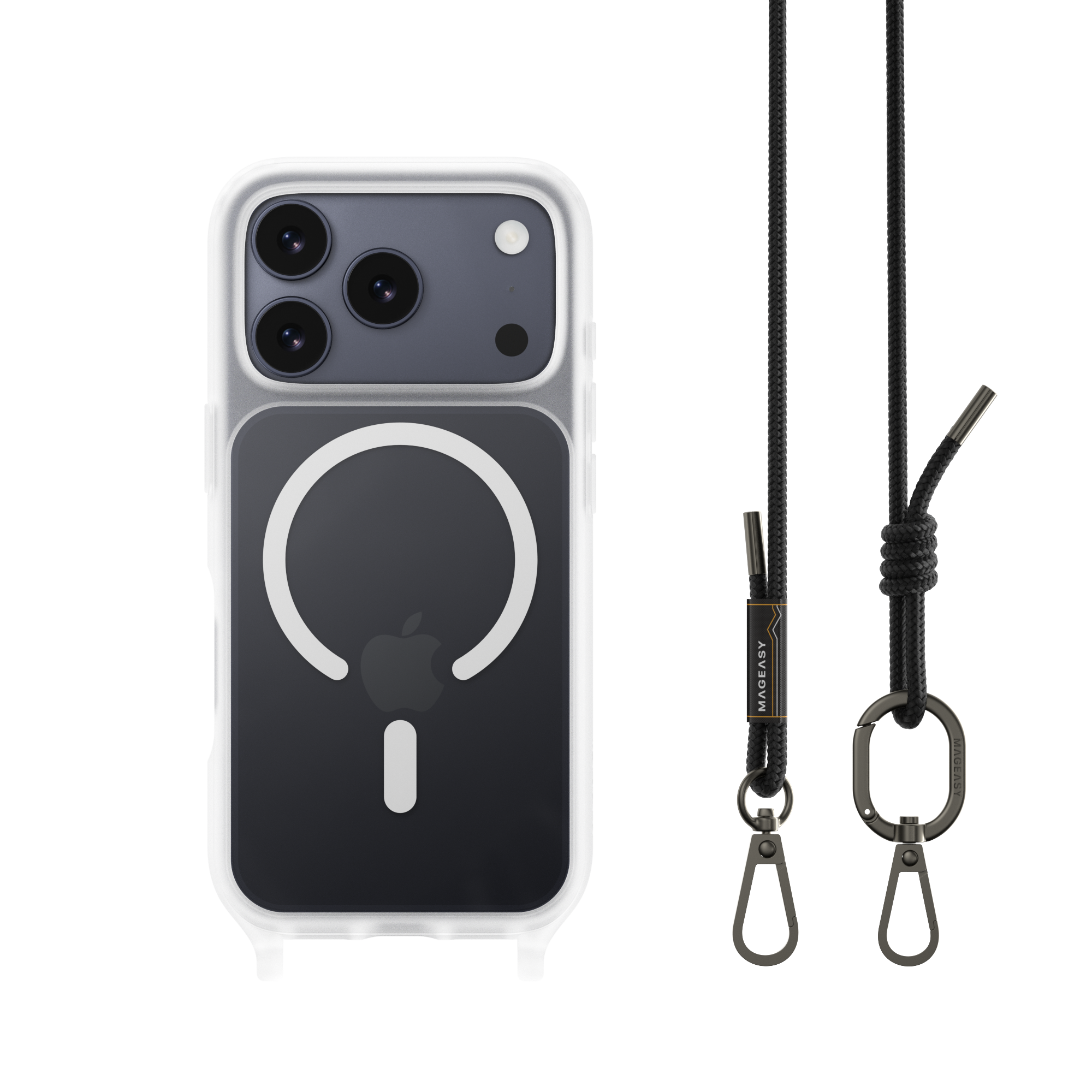 Roam M Protective Case with Lanyard for iPhone 17 – MAGEASY Business
