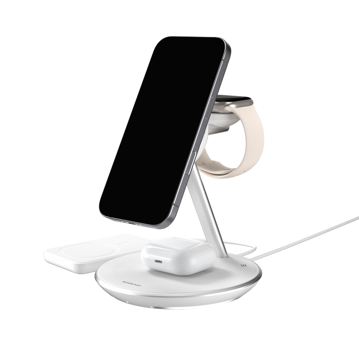 Power Station 5-in-1 Magnetic Wireless Charging Stand with Qi2 15W