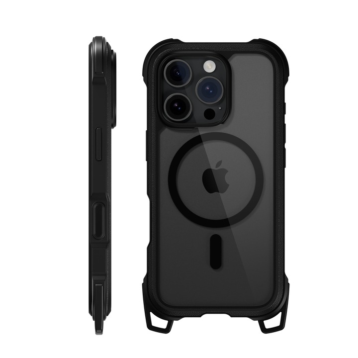 Odyssey Strap M Rugged Utility Protective iPhone 16 Case with Lanyard - Camera Control Edition