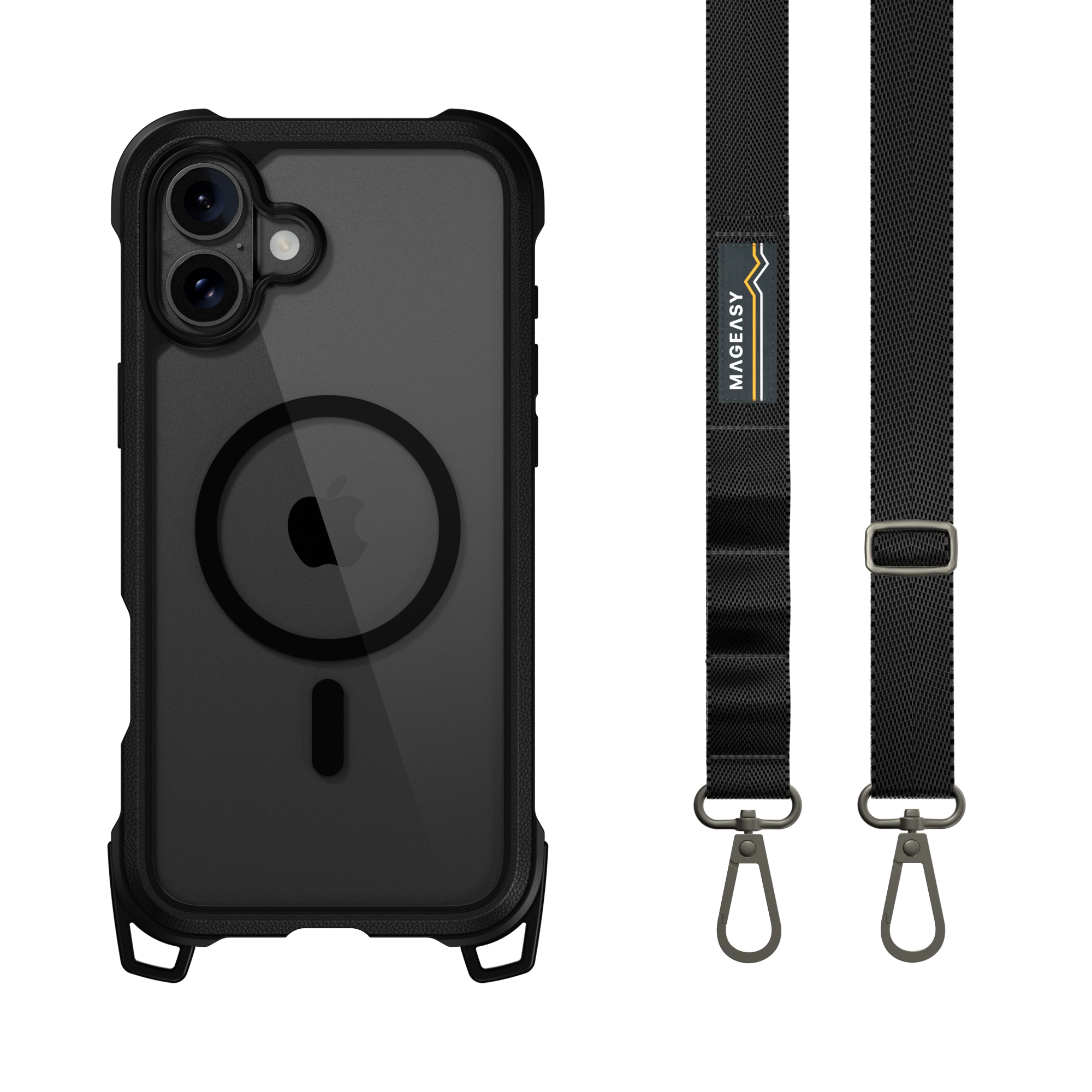 Odyssey Strap M Rugged Utility Protective iPhone 16 Case with
