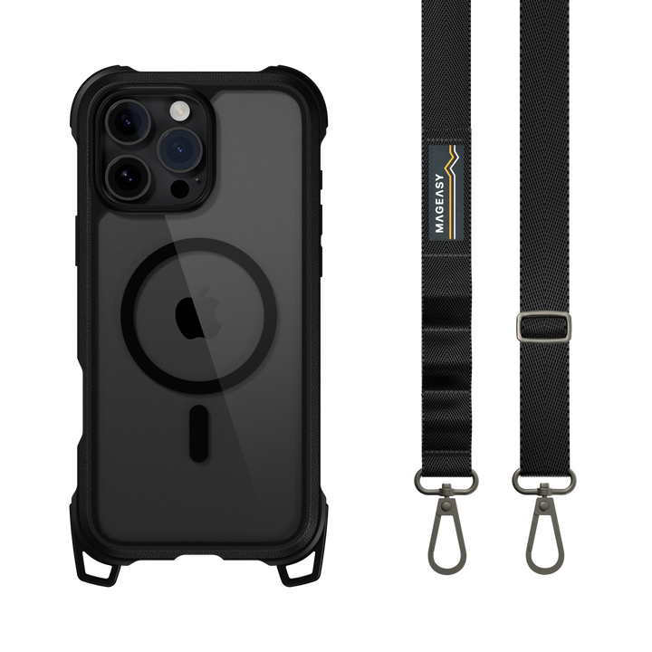 Odyssey Strap M Rugged Utillity Protective iPhone 16 Case with Lanyard