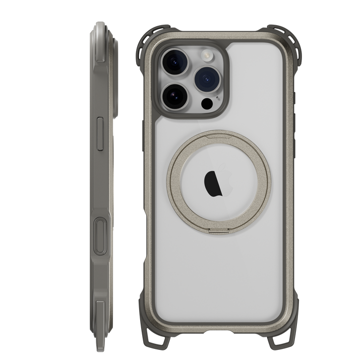 Odyssey Ultra M Magnetic 360 Stand Guard Protective iPhone 16 Case with Fidlock Lanyard - Camera Control Edition