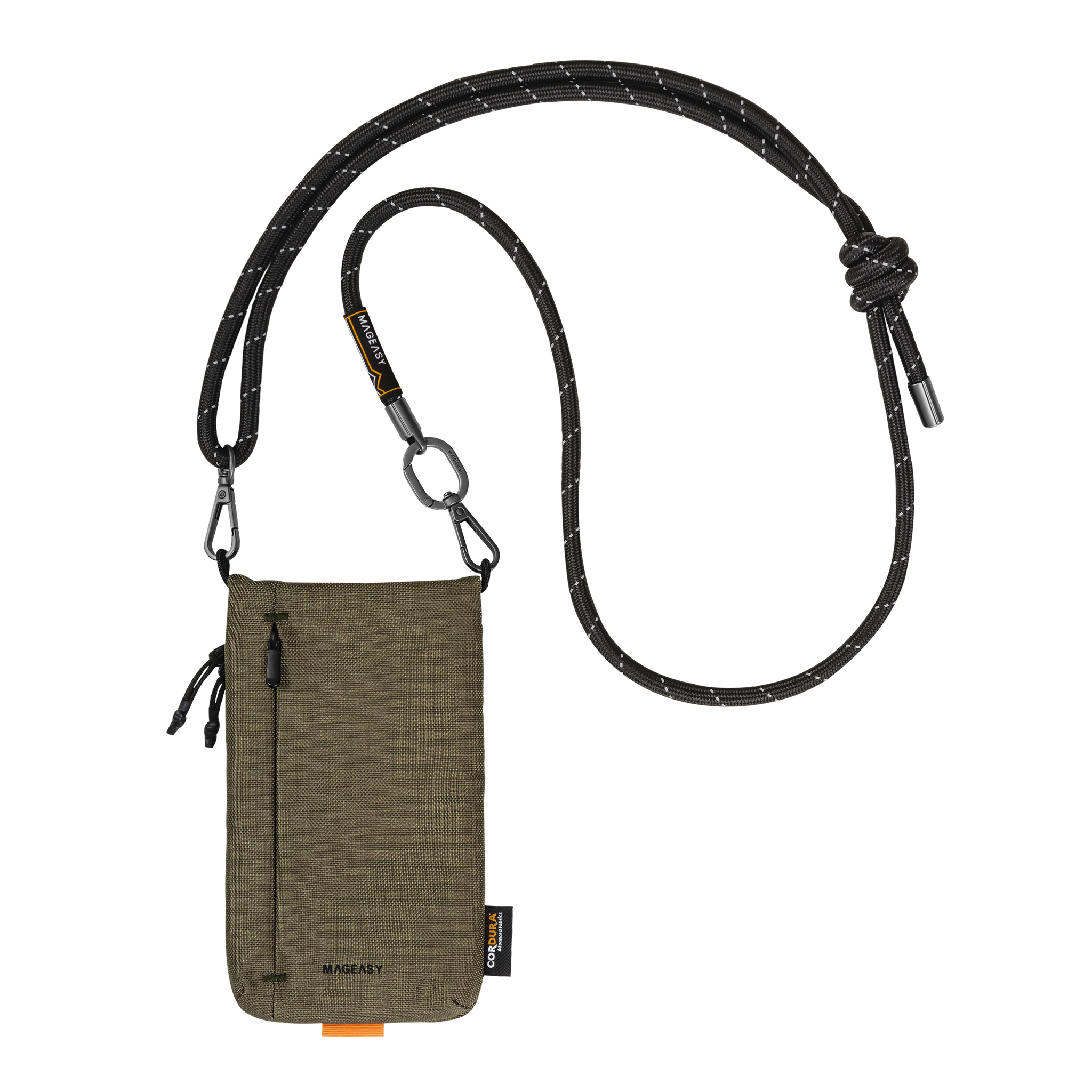 Phone Sacoche Utility Crossbody Bag + Strap Phone Lanyard