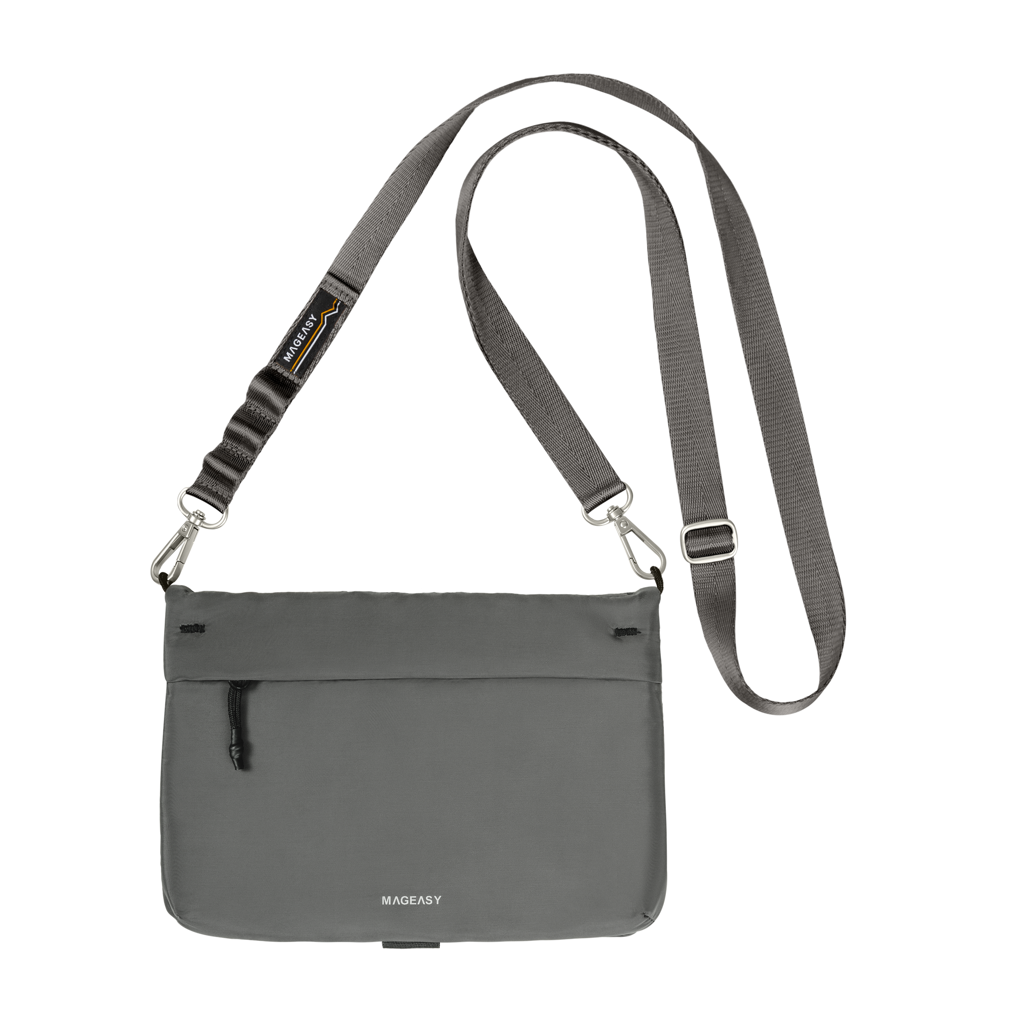 MM チャコールグレーXS 2L Sacoche Utility Crossbody Bag + Strap Phone Lanyard 20mm
